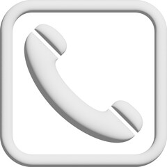 Phone 3D Icon