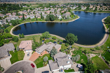 Briarwood Neighborhood Aerial View in Saskatoon