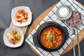 Galbitang, raw beef bibimbap, beef brisket soybean paste stew, raw pork kimchi stew, pork ribs, galbi, kimchi stew