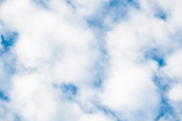 Obraz premium texture of clouds on the blue sky.