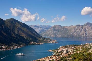 Fototapeta na wymiar The Serene Bay of Kotor