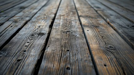 wooden planks without end   