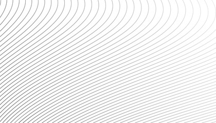 pattern of black lines on white background. Vector illustration