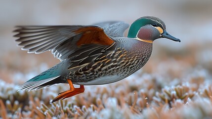 red winged teal