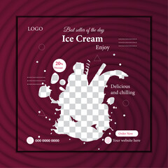 Social media poster design, Creative social media poster design .Modern social media poster design.