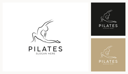 Pilates Yoga Logo Design Inspiration