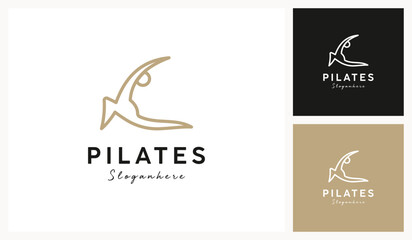 Pilates Yoga Logo Design Inspiration