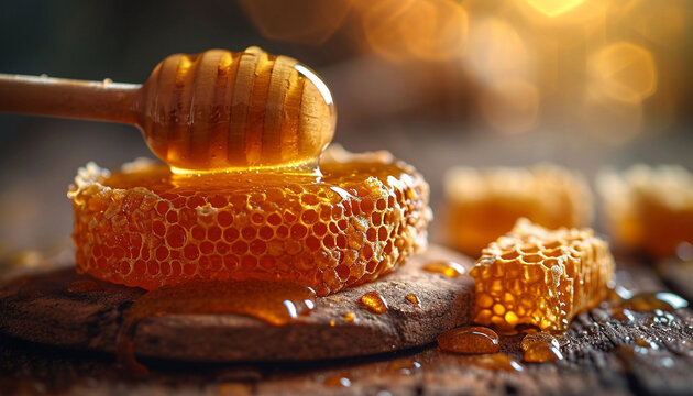with honey you can also make candies that are very good