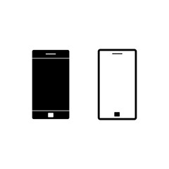 smartphone icon, vector illustration eps10.