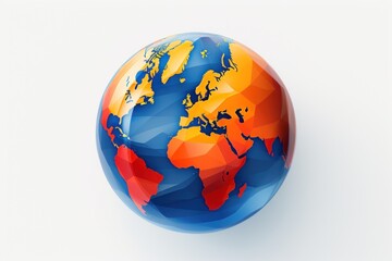 Abstract globe illustration