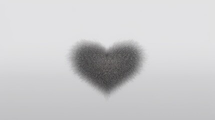  a black and white photo of a heart on a foggy day with a black and white photo of a black and white photo of a heart.