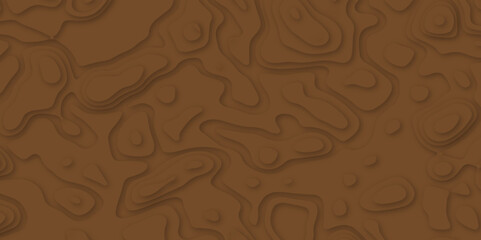 Abstract brown color wooden, top view. Wooden Marble texture abstract and background. Silver grid map line topography mount map wallpaper with a beautiful layer-by-layer effect style.