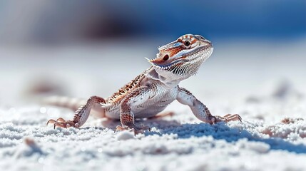 lizard on a rock