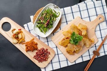 lamb chops, lamb chops, mararyungsha, mara shrimp, mara chicken wings, chicken wings, guobaorou