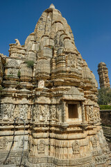 Samadhisvara Temple at Chittorgarh Fort in Chittorgarh, Rajasthan, India.