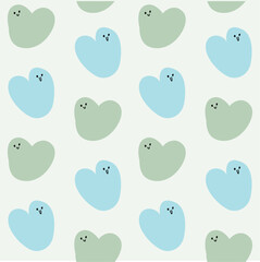 heart love y2k style background vector