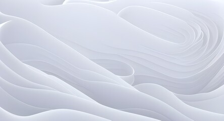 white wavy background