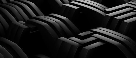 Fototapeta premium Abstract Geometric Labyrinth.