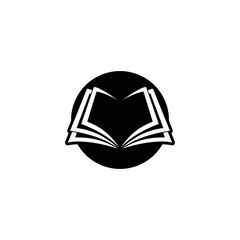 Book button icon isolated on transparent background