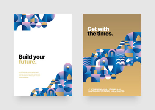 Poster layout design for sports event, tournament or invitation. Layout design template with geometric shapes. Summer Championship in Paris. Sports trend 2024.