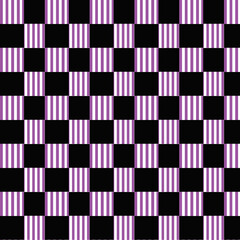 pink and black checkered pattern