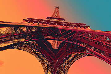 Joyful Eiffel - Ultradetailed Illustration for Creative Delights