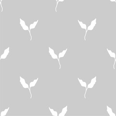 BOHO seamless pattern with natural elements