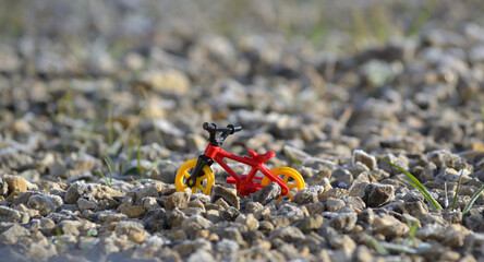 Le vélo rouge