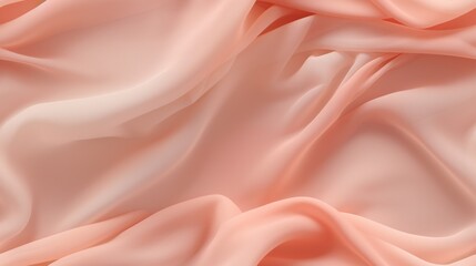 Fototapeta premium a close up of a pink fabric with a very large amount of light pink fabric on the top of it.