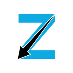 Financial Logo combine with letter W vector template