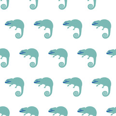 cartoon chameleon seamless texture pattern overlay