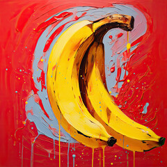 juicy colourful friut painting