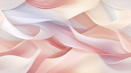  a close up of a pink and white background with wavy, wavy, wavy, and curved lines on it.