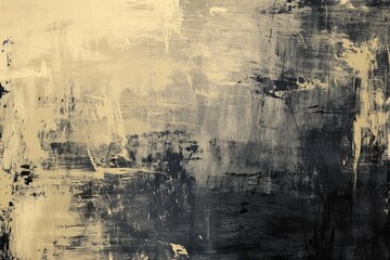 Abstract khaki Black and White Painting Texture Background