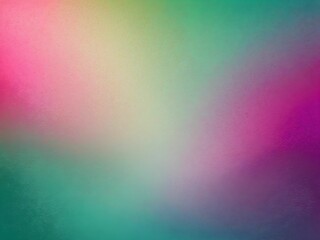 A simple noisy, grainy, gradient background, a mixture of Green and Magenta. generative AI