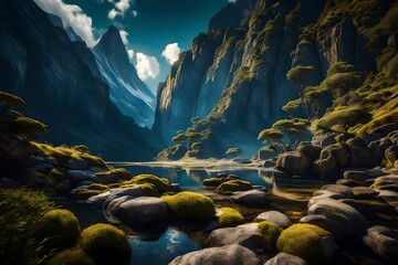 the interplay of light and shadow enhances the beauty of your landscape