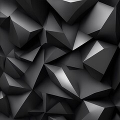 Obraz premium Black and Gray abstract modern Geometric shapes background