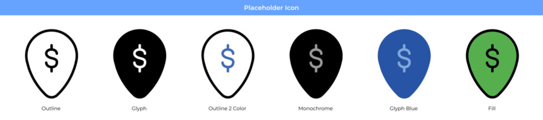 Placeholder Icon Set