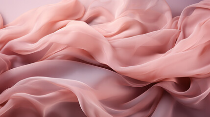 Obraz premium close up of silk texture - studio shot from above