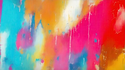 Colorful modern abstract paint strokes oil painting background