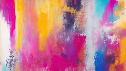 Colorful modern abstract paint strokes oil painting background