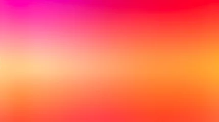 Foto op Canvas Vibrant and lively, an abstract composition with ultraviolet spectrum hues and luminous, sinuous neon lines. Pink and orange colors © Vladyslav