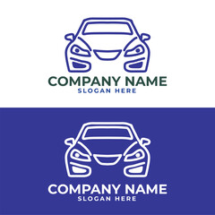 modern minimalist custom business car logo design for motors shop
