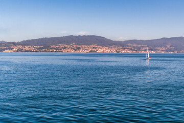 Fototapeta premium Paisaje en la Costa de Galicia, España.