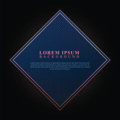 Luxury banner background