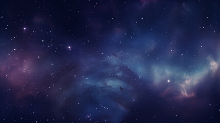 Fototapeta premium Digital Celestial Symphony, abstract, grainy texture backdrop resembling a cosmic panorama, Created using generative AI