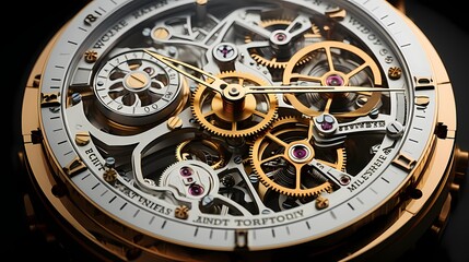 A montage of different watch angles, showcasing the details and craftsmanship of each timepiece