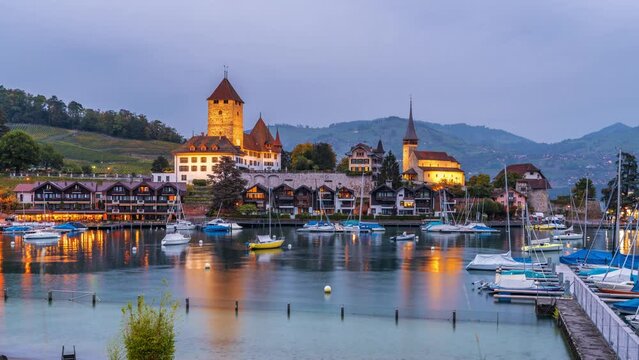 Spiez, Switzerland at the Castle