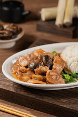 Lamb Stew with flavor sauce