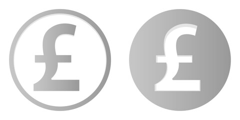 Pound sign. British pound. Coin icon. Pound  symbol. Vector money symbol. Bank payment symbol. Finance symbol. Cash icon. Currency exchange. Money. Financial operations. British pound coin. Purchases